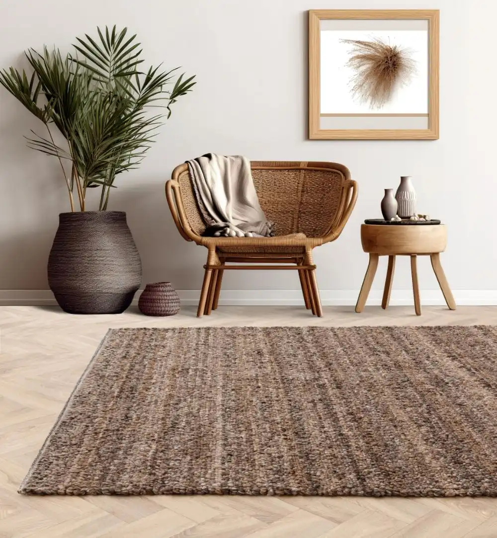Abbus Tawny Brown Rug