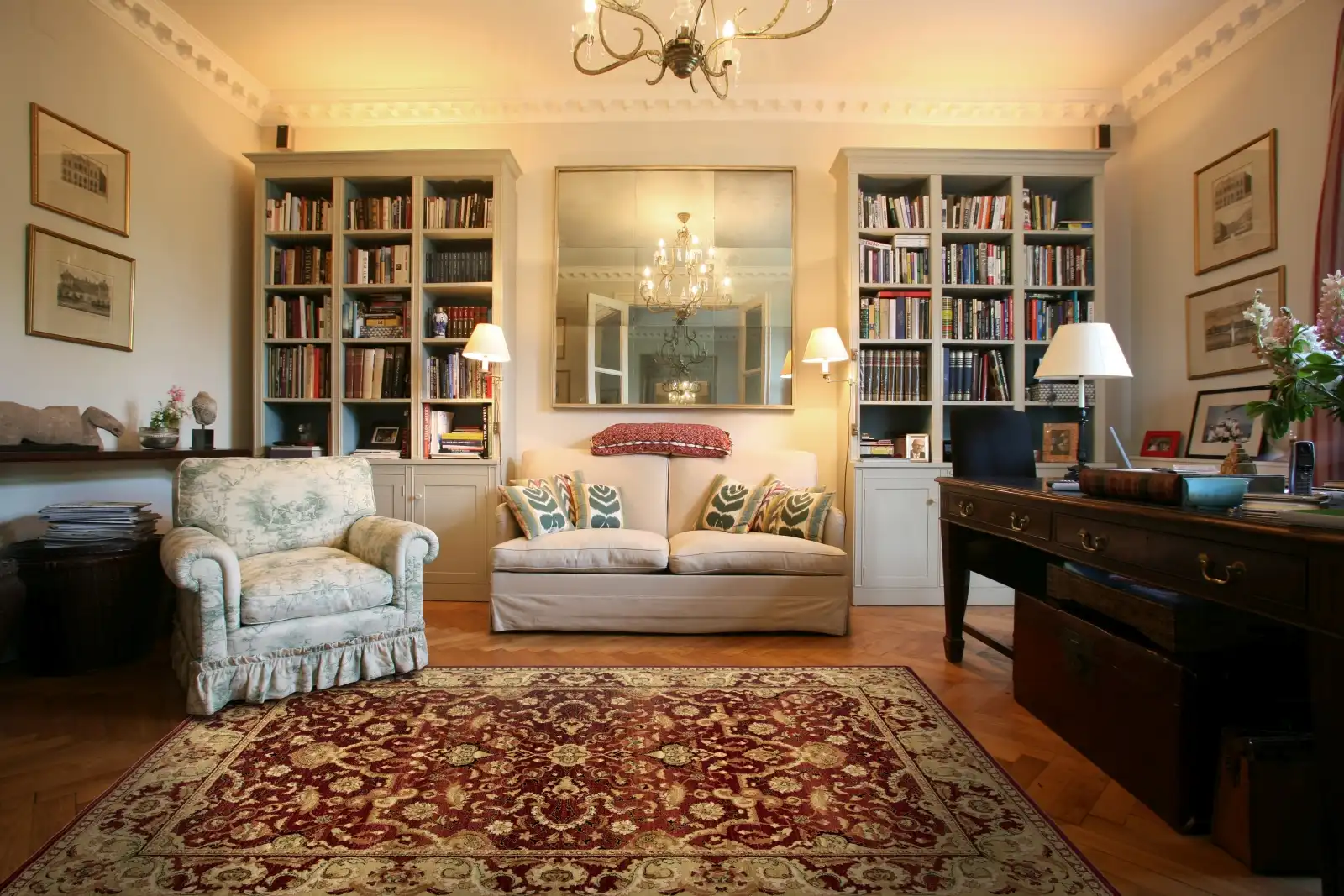 Agnus Rejent Ruby Rug