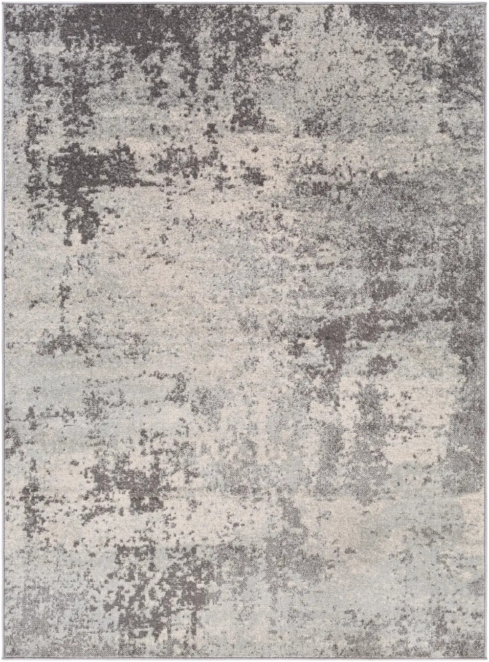 Alex Abstract Modern Marble Medium Grey Rug - Image 5