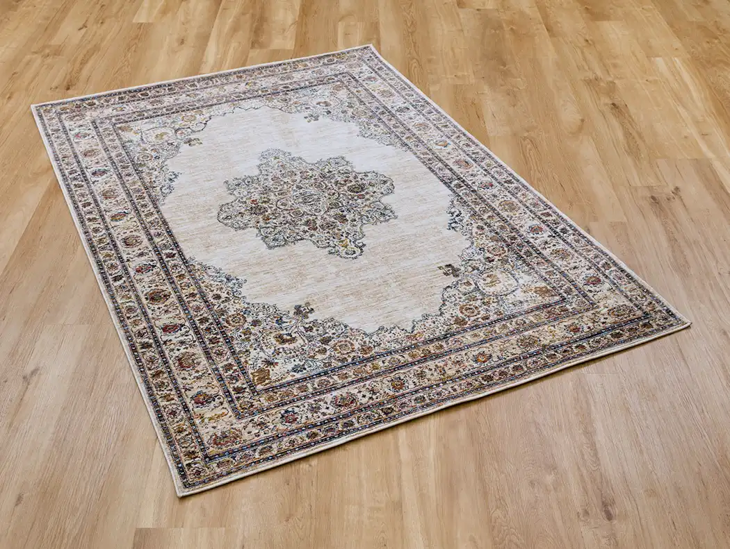 Alhambra 6345 C Ivory Beige Rug - Image 4