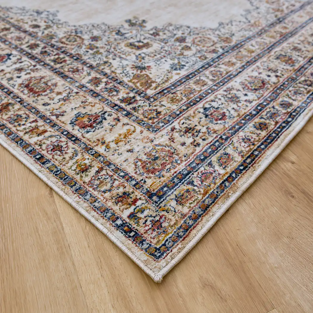 Alhambra 6345 C Ivory Beige Rug - Image 5