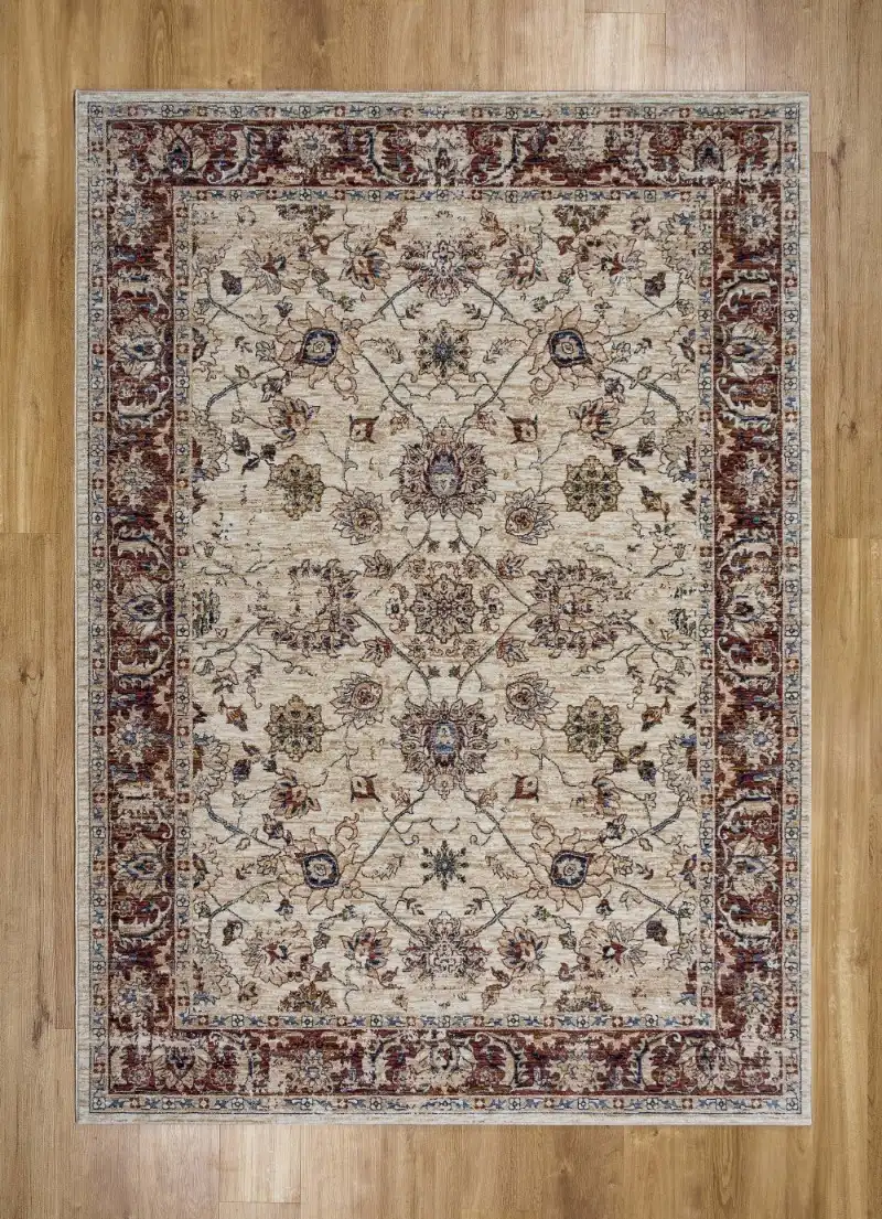 Alhambra 6549A Ivory Ivory Rug - Image 2
