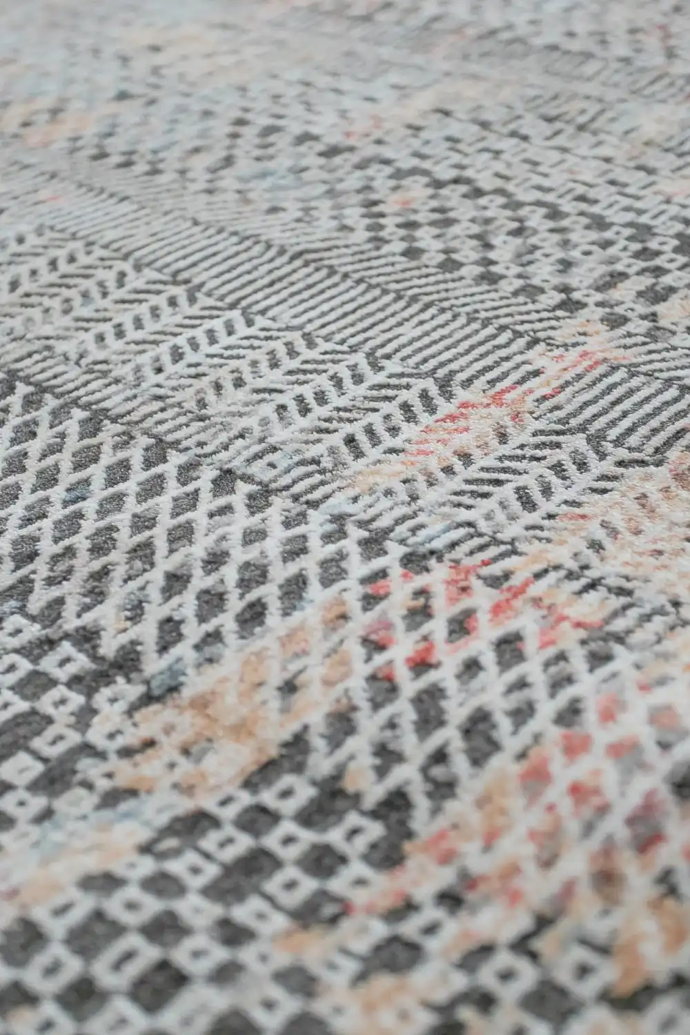 Alia 860GL Anthracite Rose Rug - Image 4