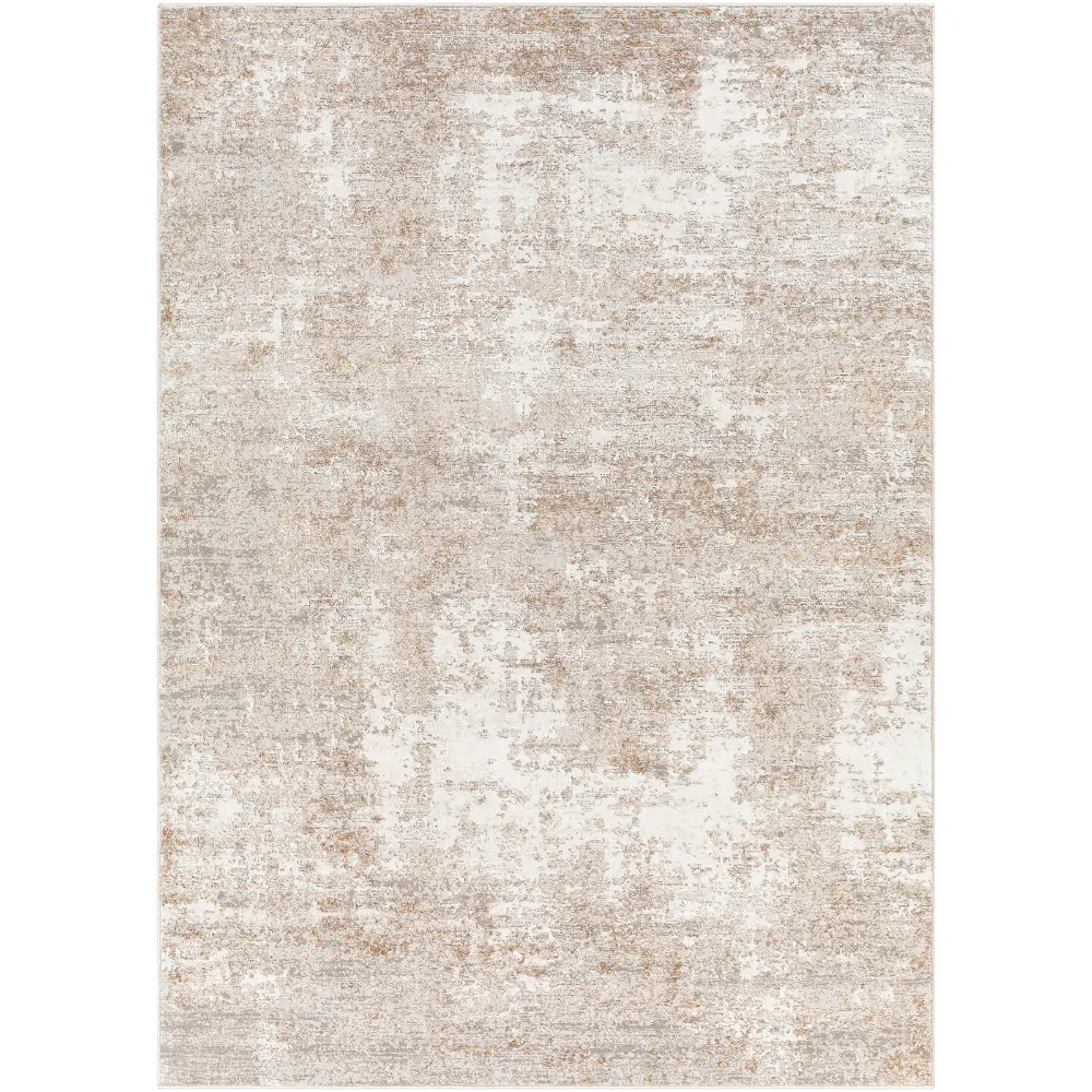 Allegro-Abstract Beige Grey Modern Marble Living Dining Bedroom Rug ALG2313 - Image 5