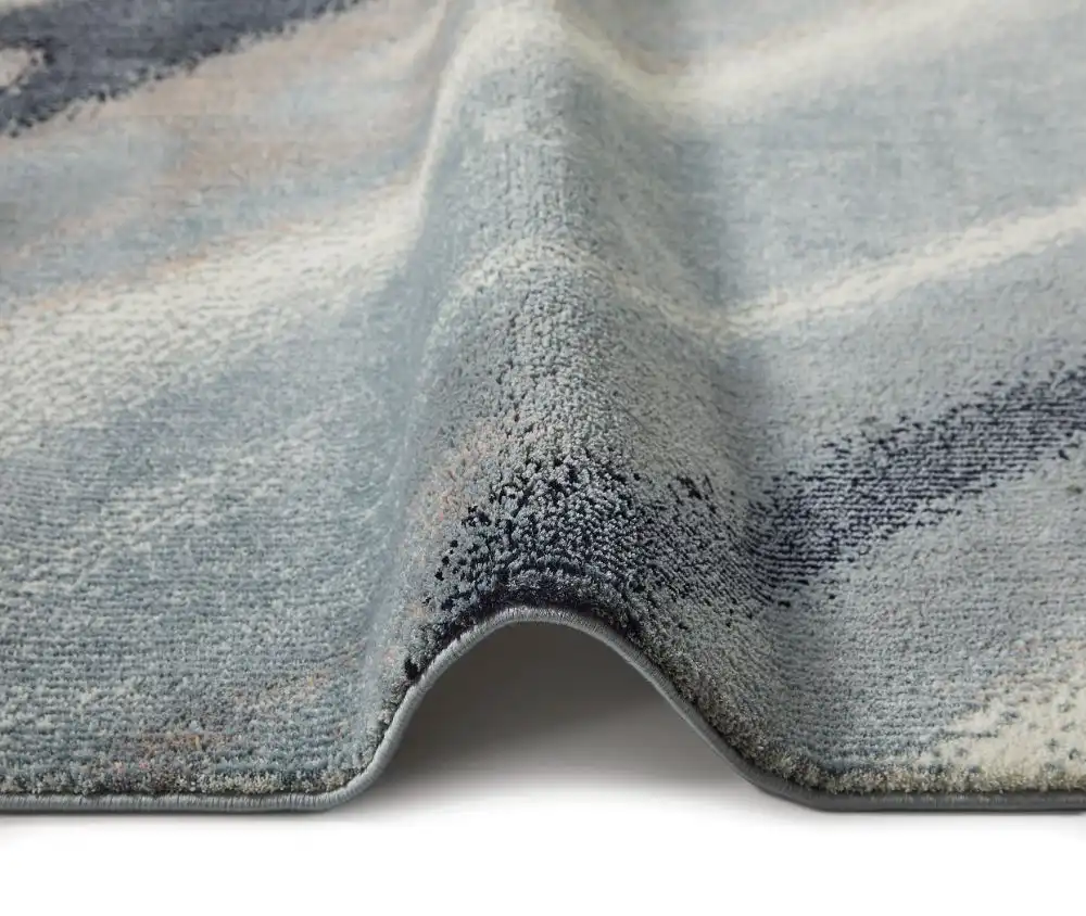 Amara AMA106 Ivory Grey Blue Rug - Image 3