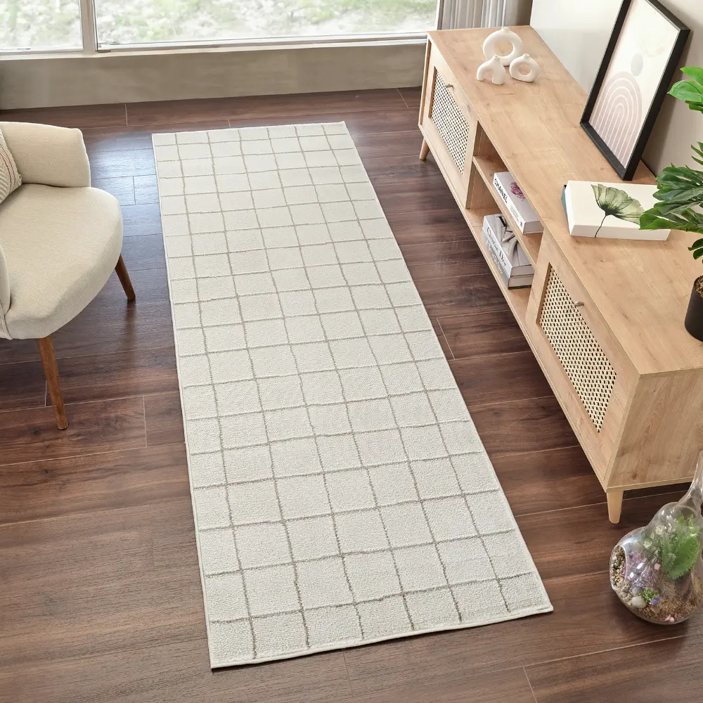 Cascade Our Pnw Home X Livabliss Scandi High Pile Taupe/Ivory Rug - Image 3