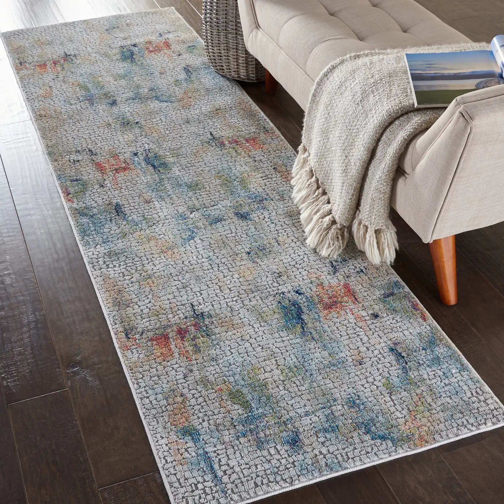 ANKARA GLOBAL ANR09 Ivory Mutli Rug - Image 4