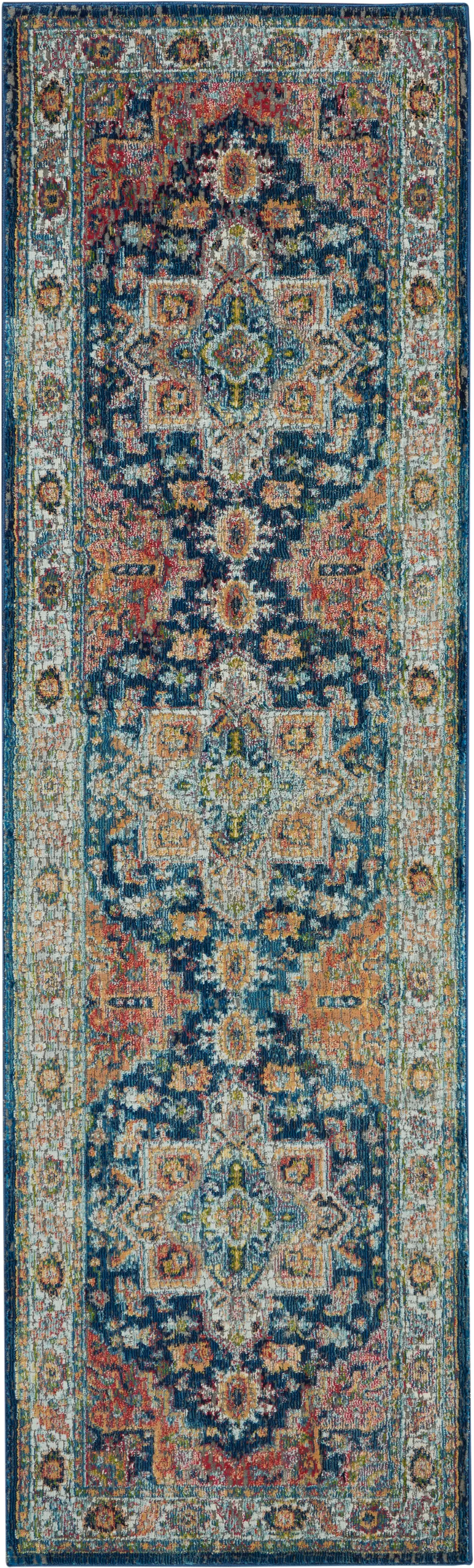 ANKARA GLOBAL ANR11 Blue Multi Rug - Image 6
