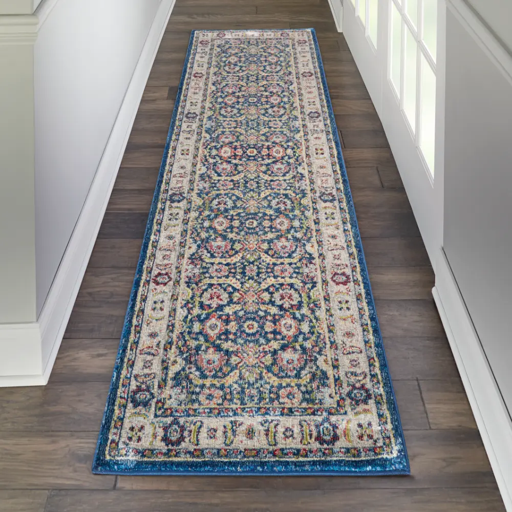ANKARA GLOBAL ANR13 Navy Multi Rug - Image 5