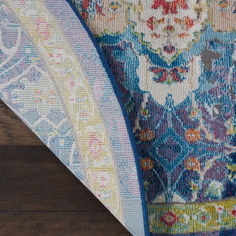 ANKARA GLOBAL ANR3 Blue Rug - Image 6