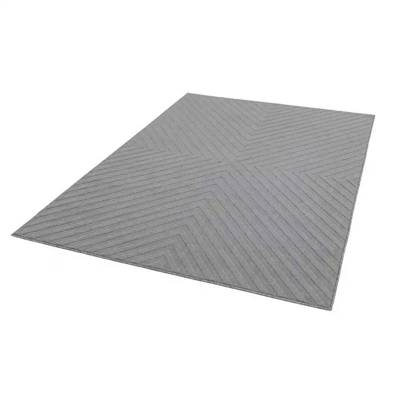 Antibes AN07 Light Grey Arrow Rug
