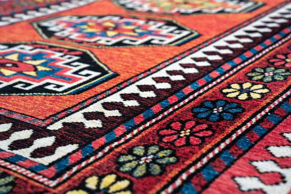 Antiquarian Antalia Red Mix 9844Washable Rug - Image 12