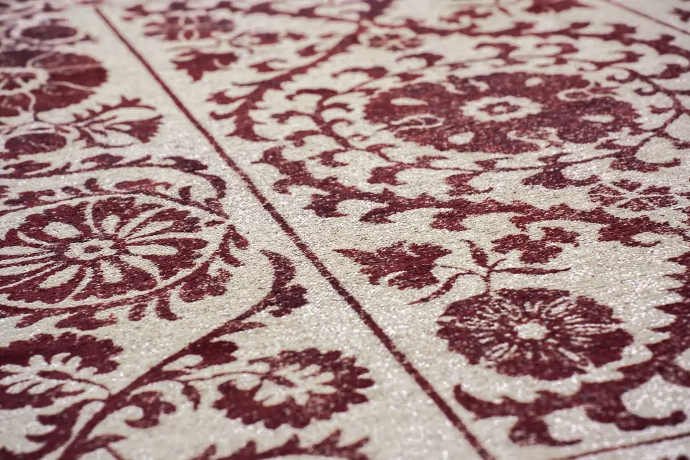 Antiquarian Suzani Zephyr 9734Washable Rug - Image 12