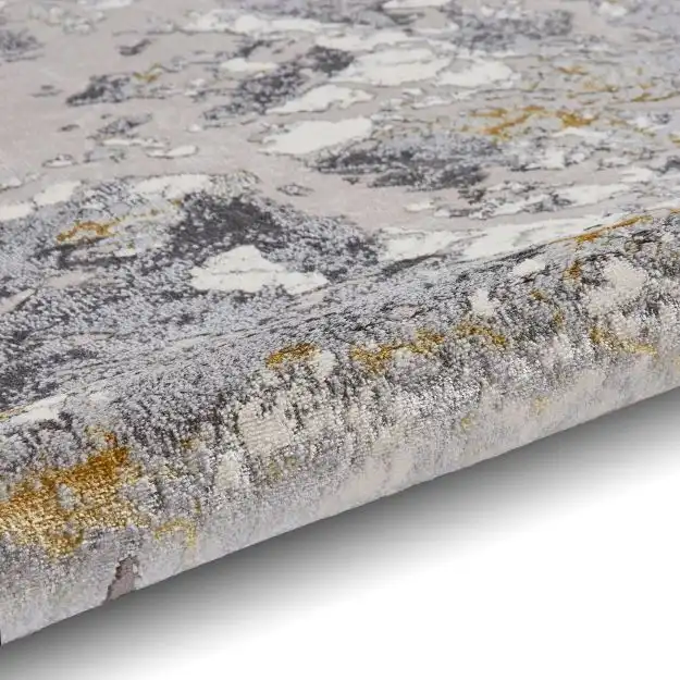 Apollo Think 2677 Grey Gold Rug - Image 3