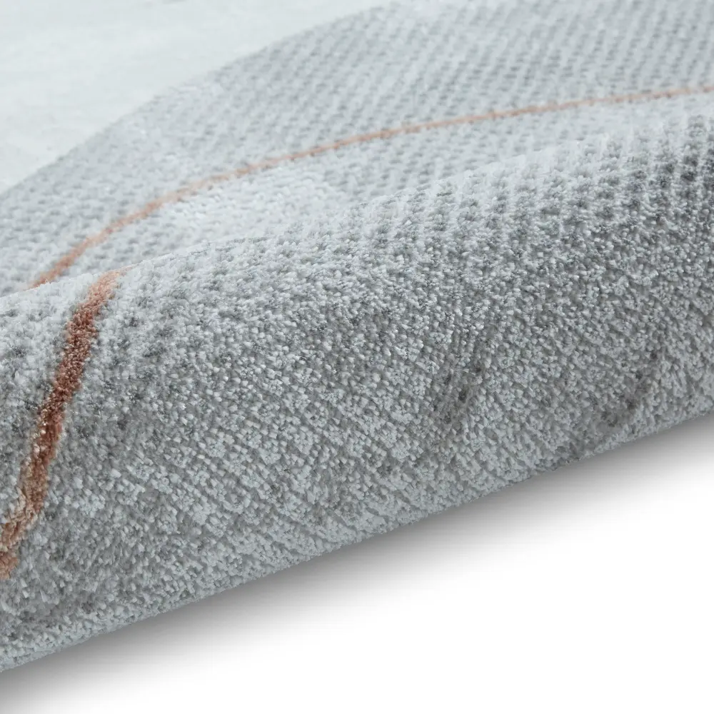 Apollo E9974 Grey/Rose Modern Abstract Rug - Image 3