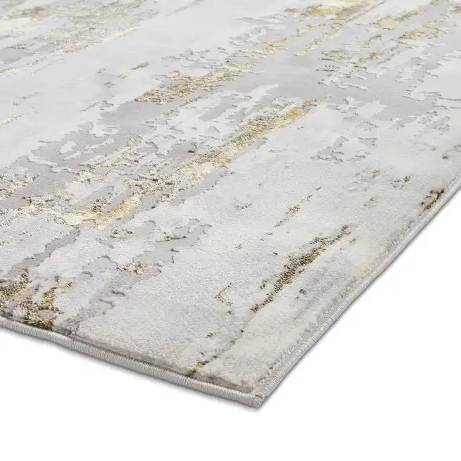 Apollo Think GR579 Grey Gold Rug - Image 5