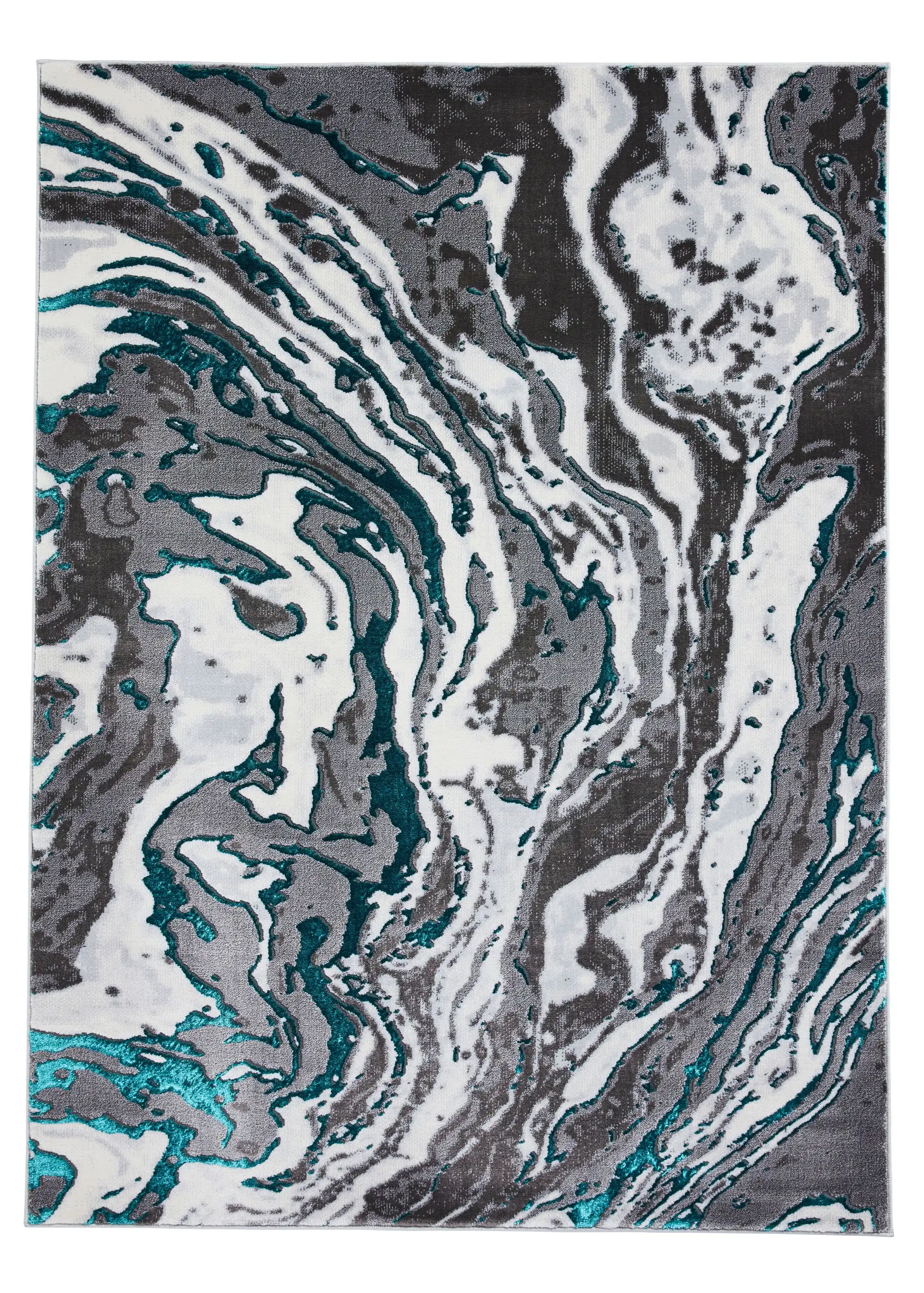 Apollo Think GR584 Grey Green Rug - Image 2