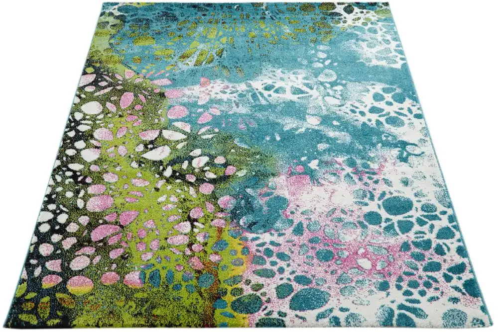 ART COLLECTION ART103 Blue Rug - Image 5