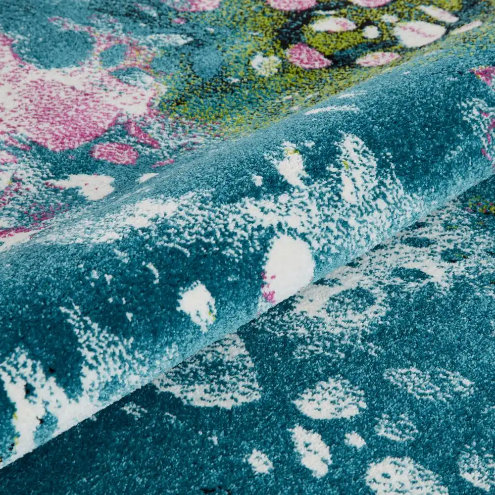ART COLLECTION ART103 Blue Rug - Image 7