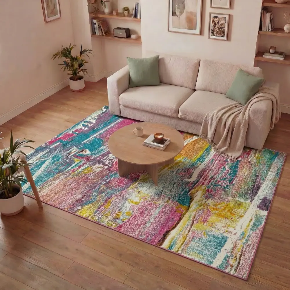 ART COLLECTION ART107 Light Multicolour Rug