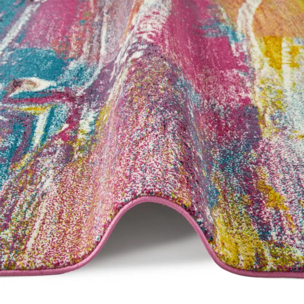 ART COLLECTION ART107 Light Multicolour Rug - Image 7