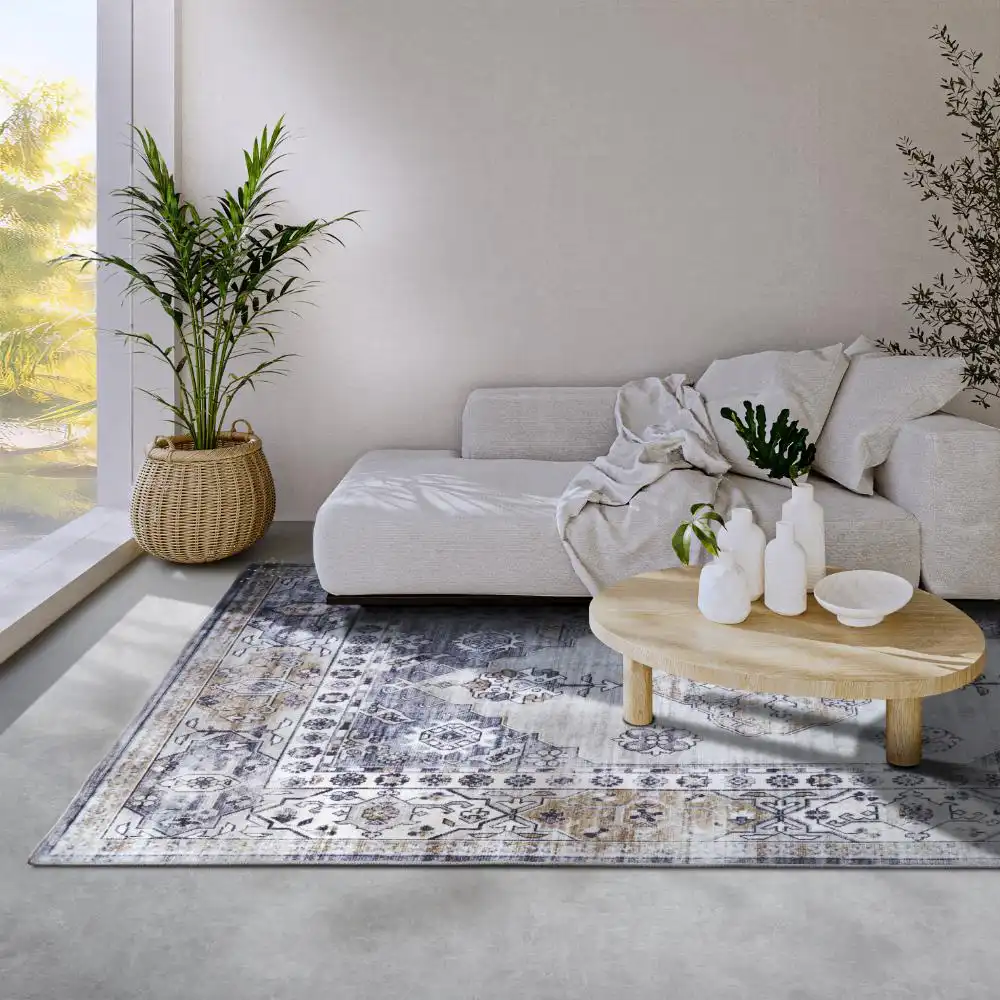 Asya 106047 Blue Gold Rug