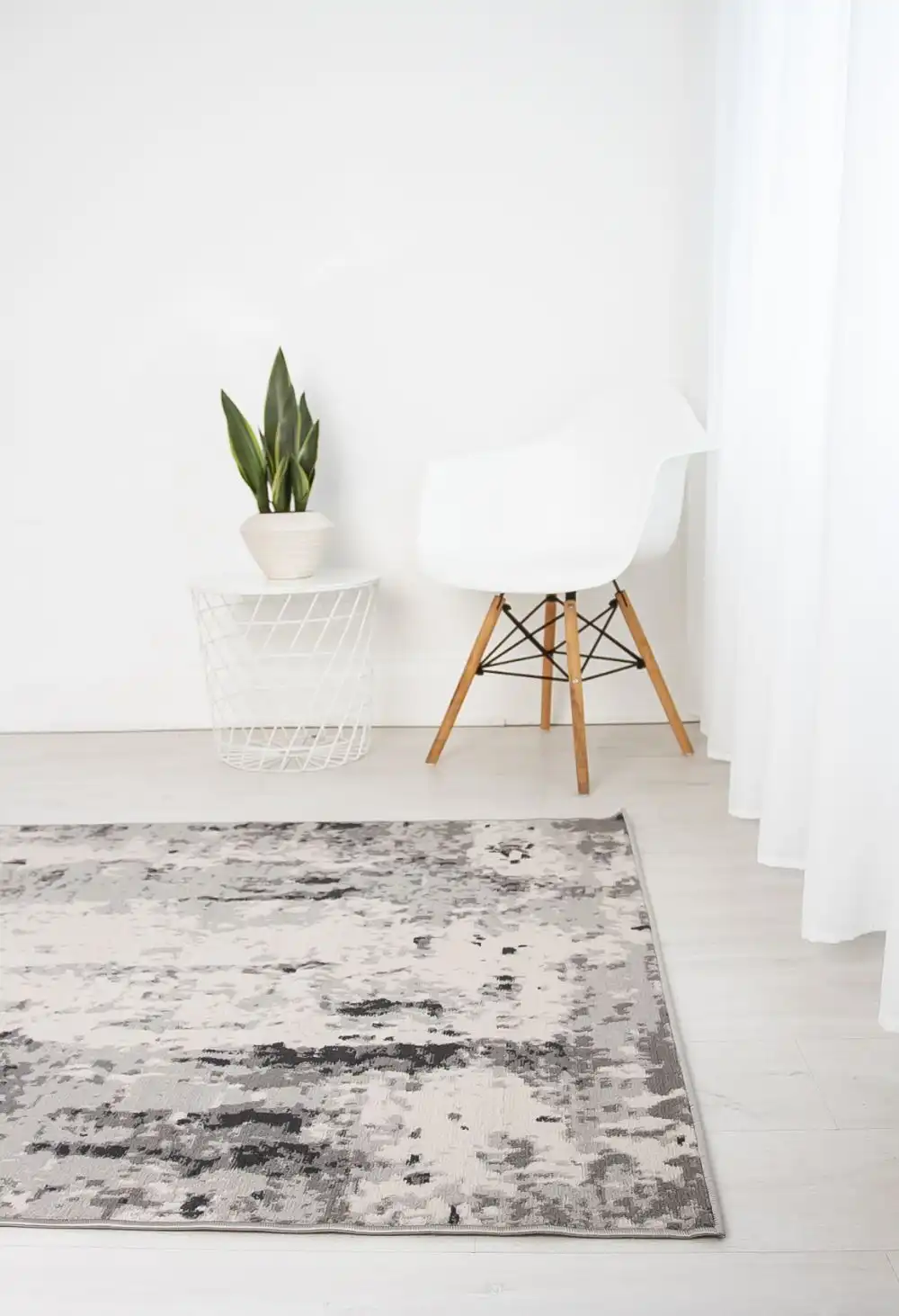 Balletto 10R4 Light Grey Anthracite Rug