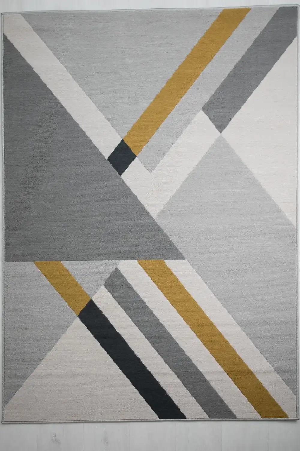 Balletto 186B Grey Ochre Rug - Image 5