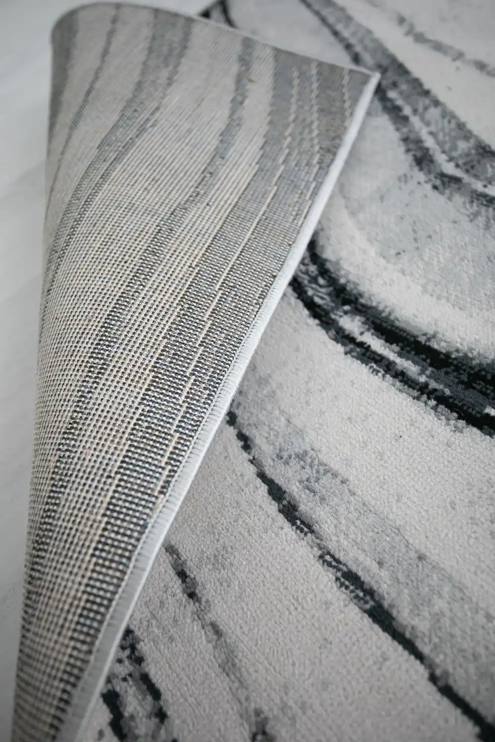 Balletto 18BA Anthracite Grey Rug - Image 4