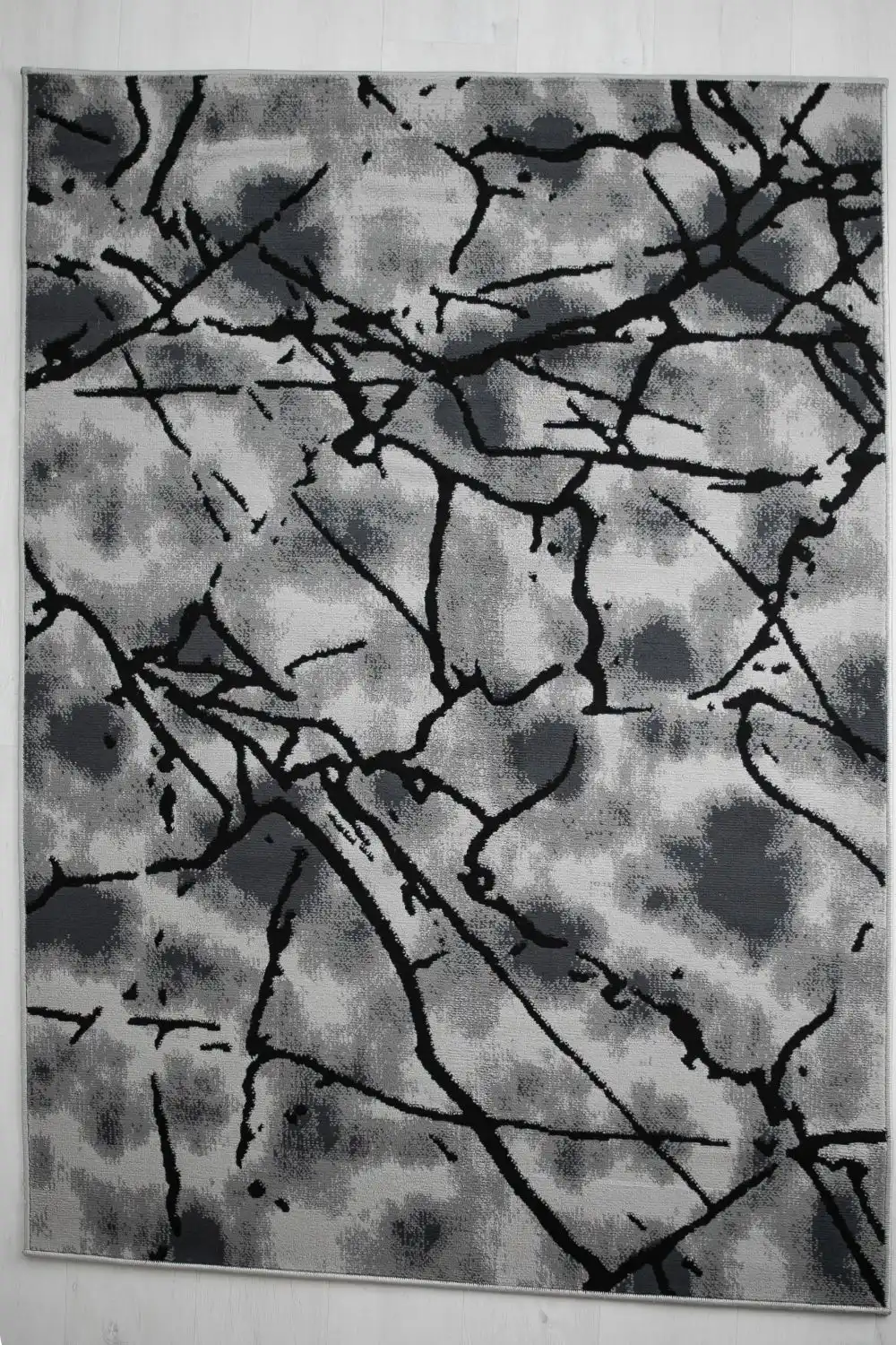 Balletto 19NA Anthracite Black Rug - Image 3