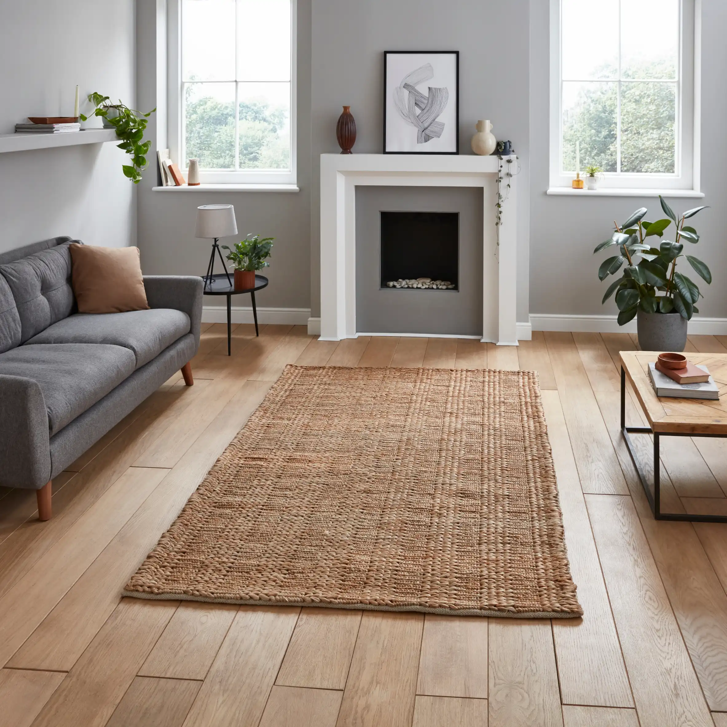 Bazaar Jute 17965 Natural Rug