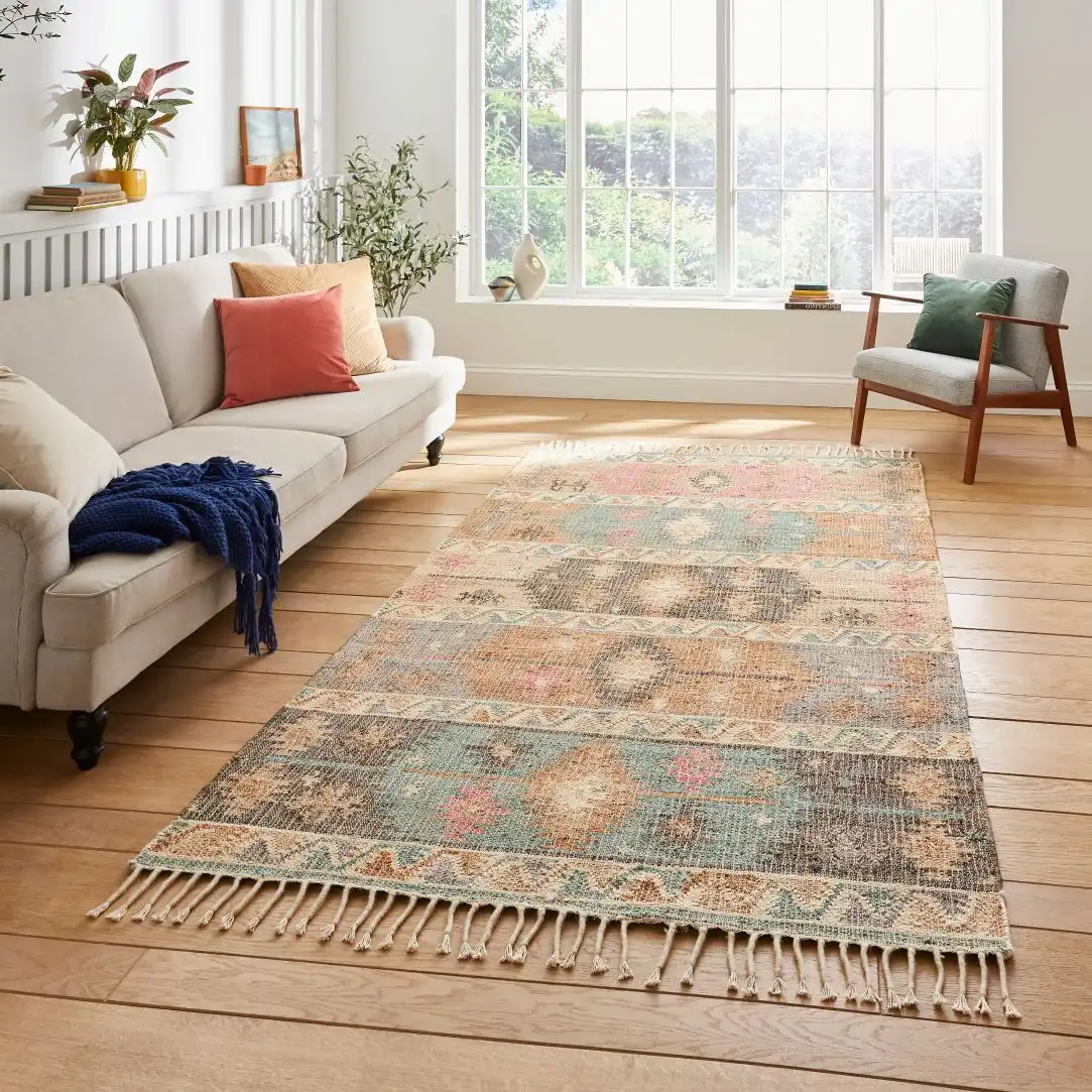 Bazaar Jute 23430 Multi Rug