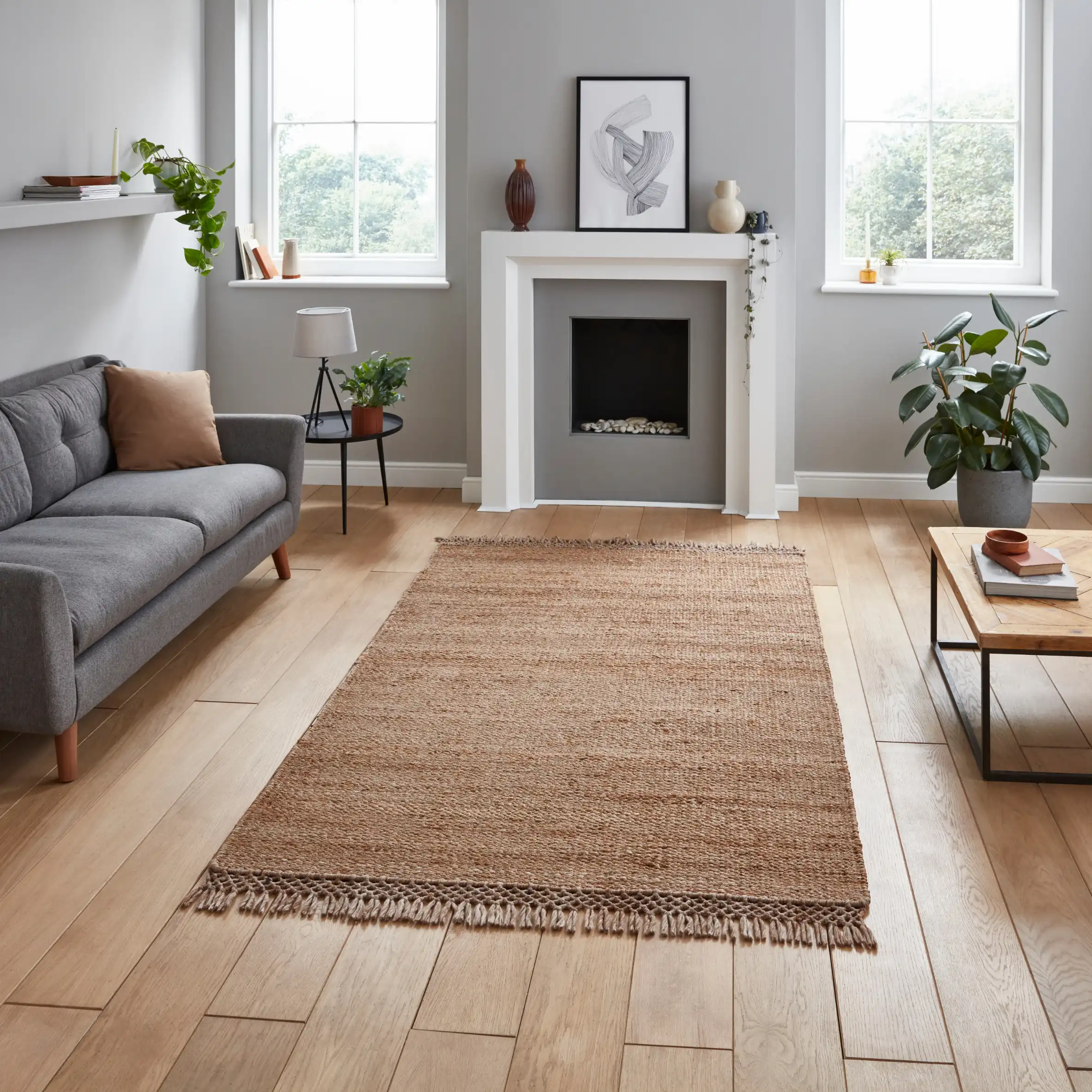 Bazaar Jute 23787 Natural Rug