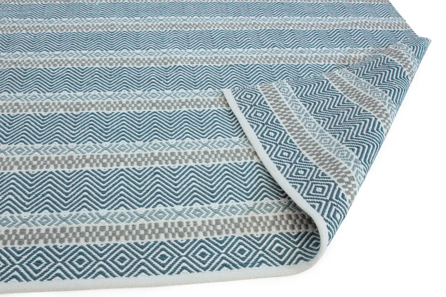 Boardwalk Blue Multi Rug - Image 3