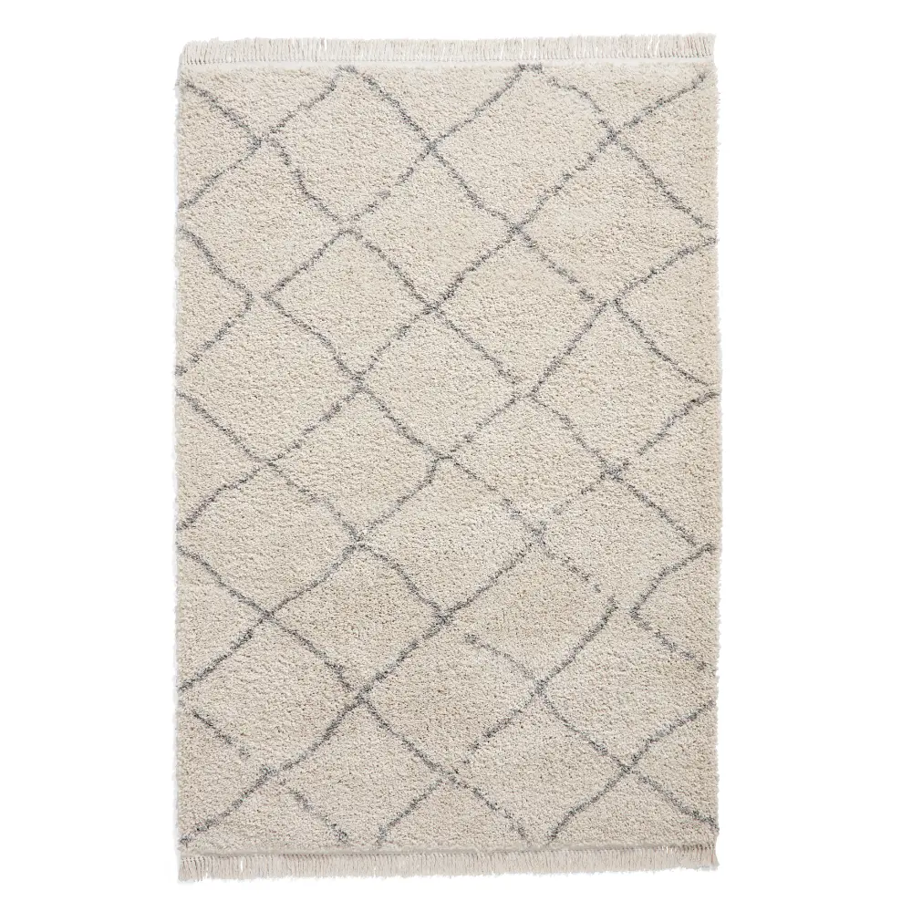 Boho 5413 Cream Berber Rug - Image 3