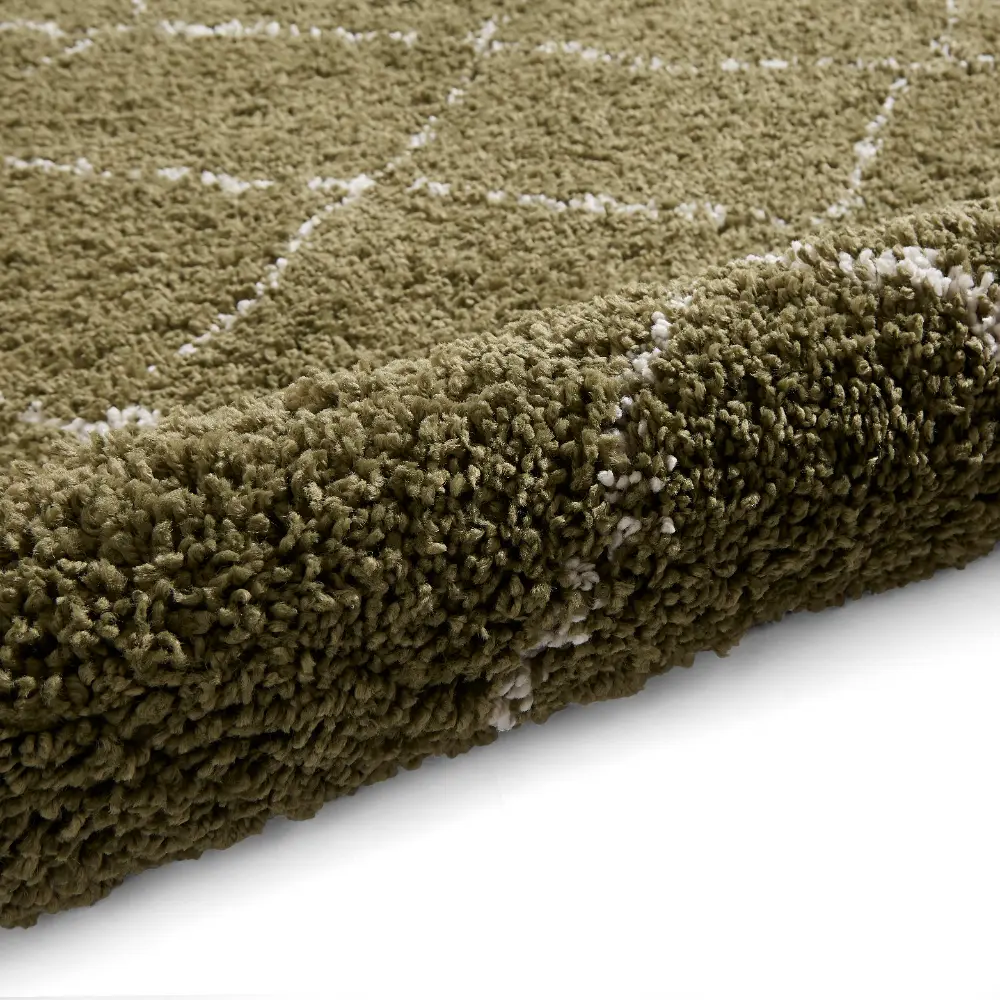 Boho 5413 Green Berber Rug - Image 5