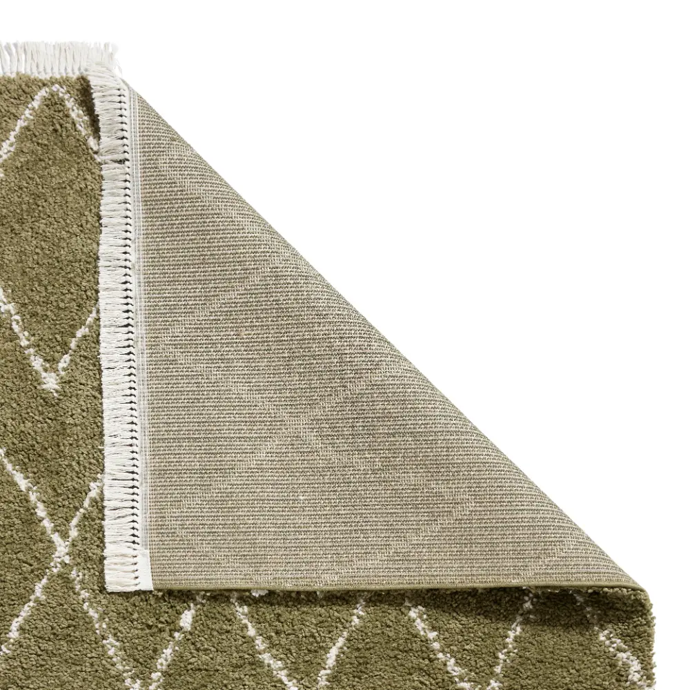 Boho 8280 Green Berber Rug - Image 7
