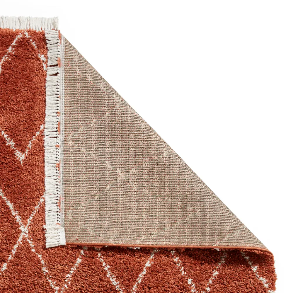 Boho 8280 Rust Berber Rug - Image 4