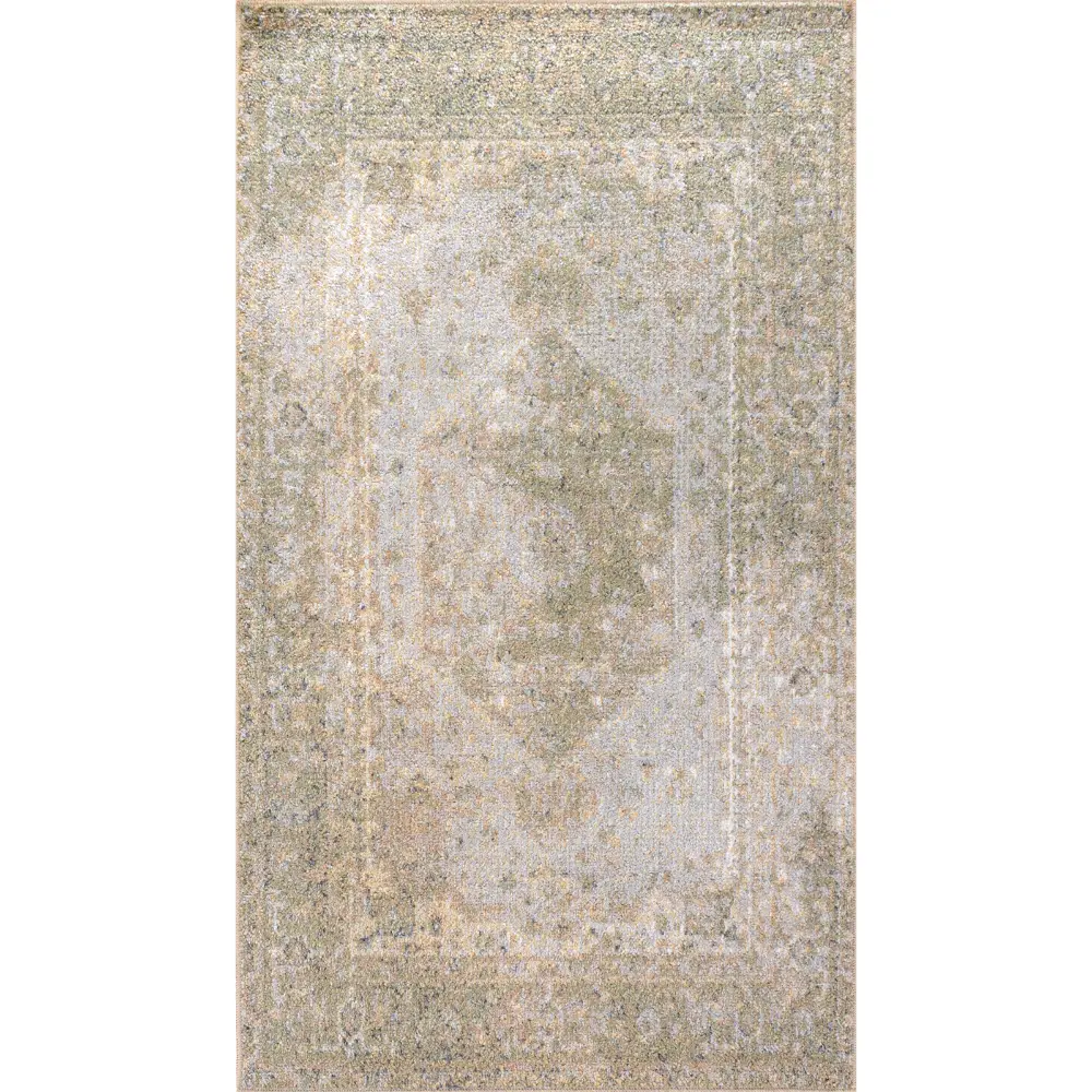 Boka Machine Washable Traditionnal Boho Camel Rug - Image 11