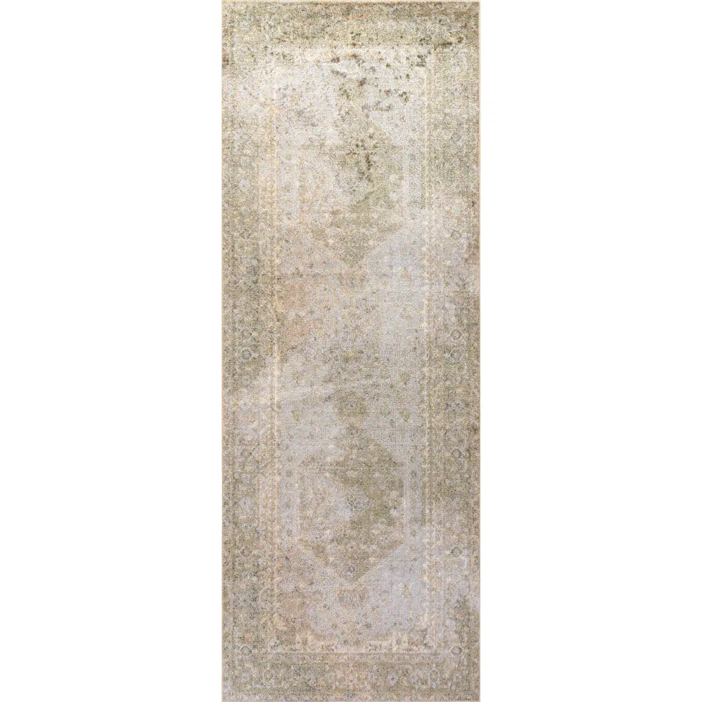 Boka Machine Washable Traditionnal Boho Camel Rug - Image 13