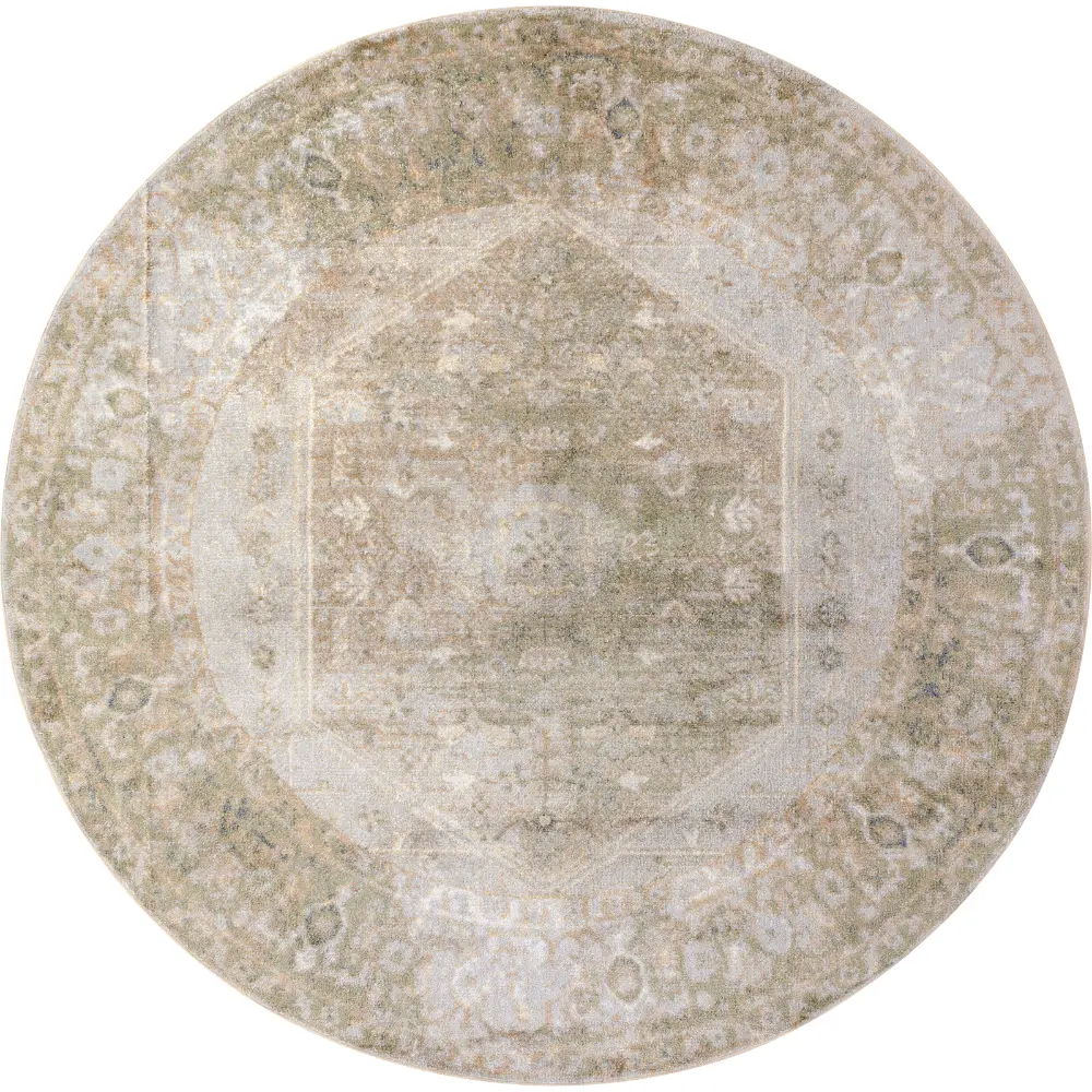 Boka Machine Washable Traditionnal Boho Camel Rug - Image 8