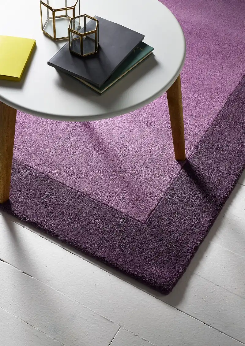 Borders Mauve Rug - Image 2