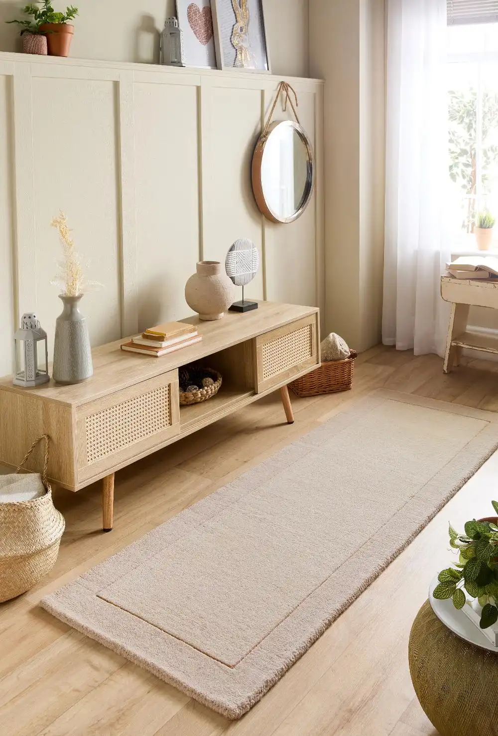 Borders Natural Rug - Image 5