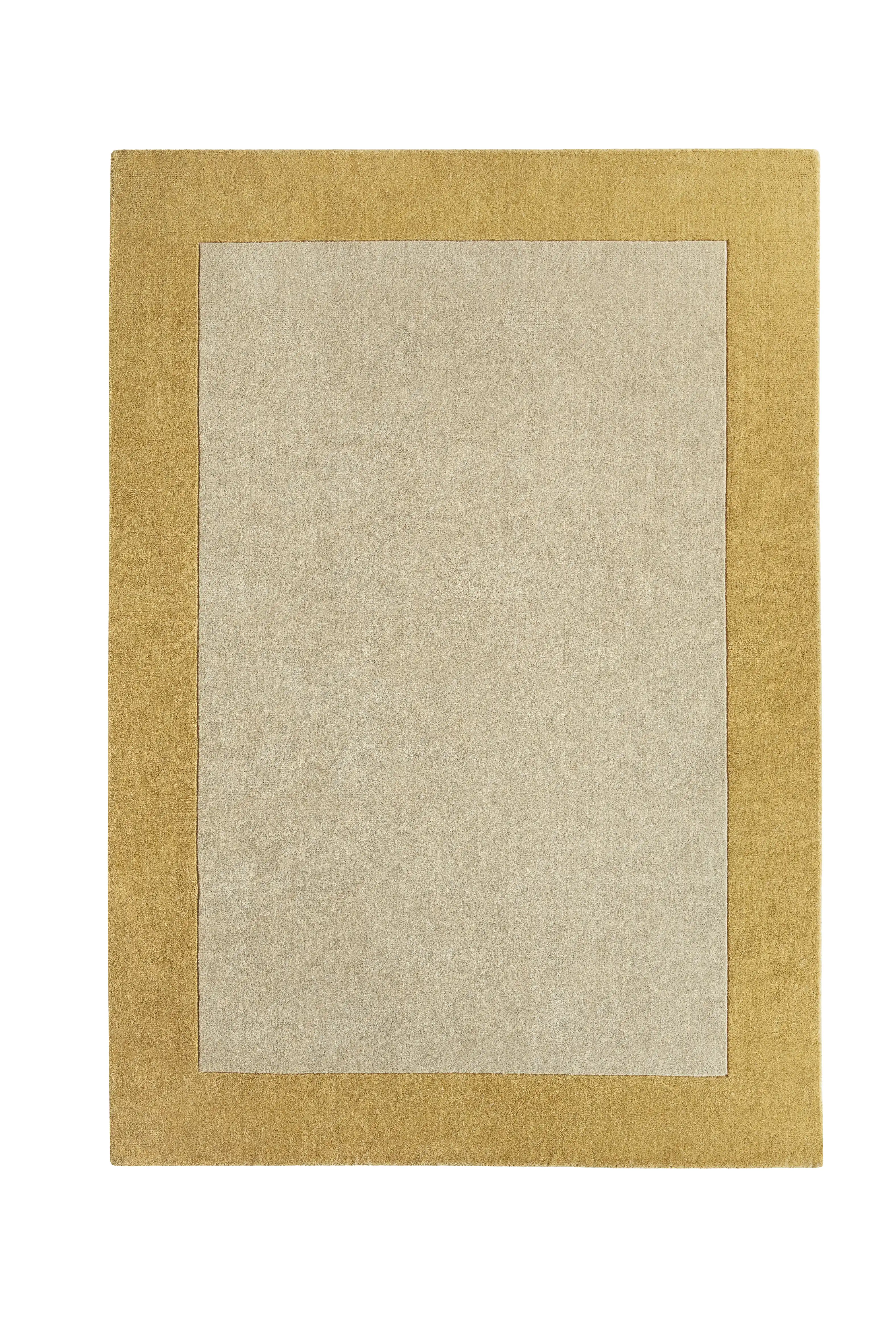 Borders Ochre Rug - Image 3