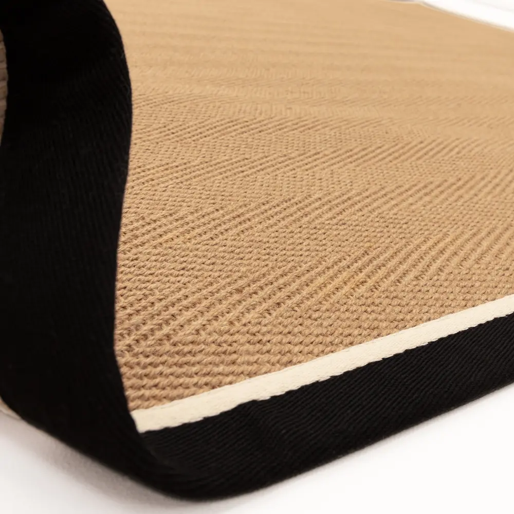 Bordo Herringbone Charcoal Cream - Image 11