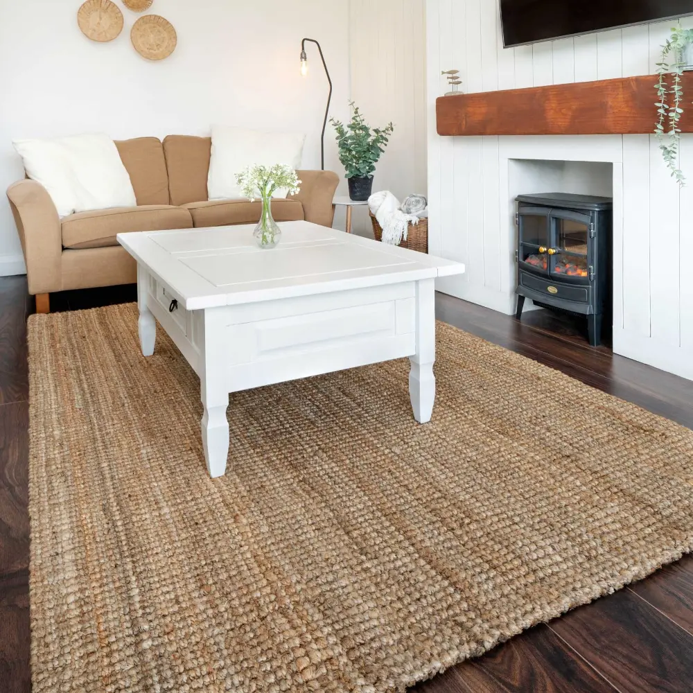 Boucle Jute Brown