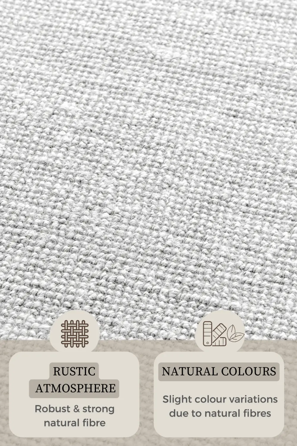 Bouclé White 106325 - Image 6