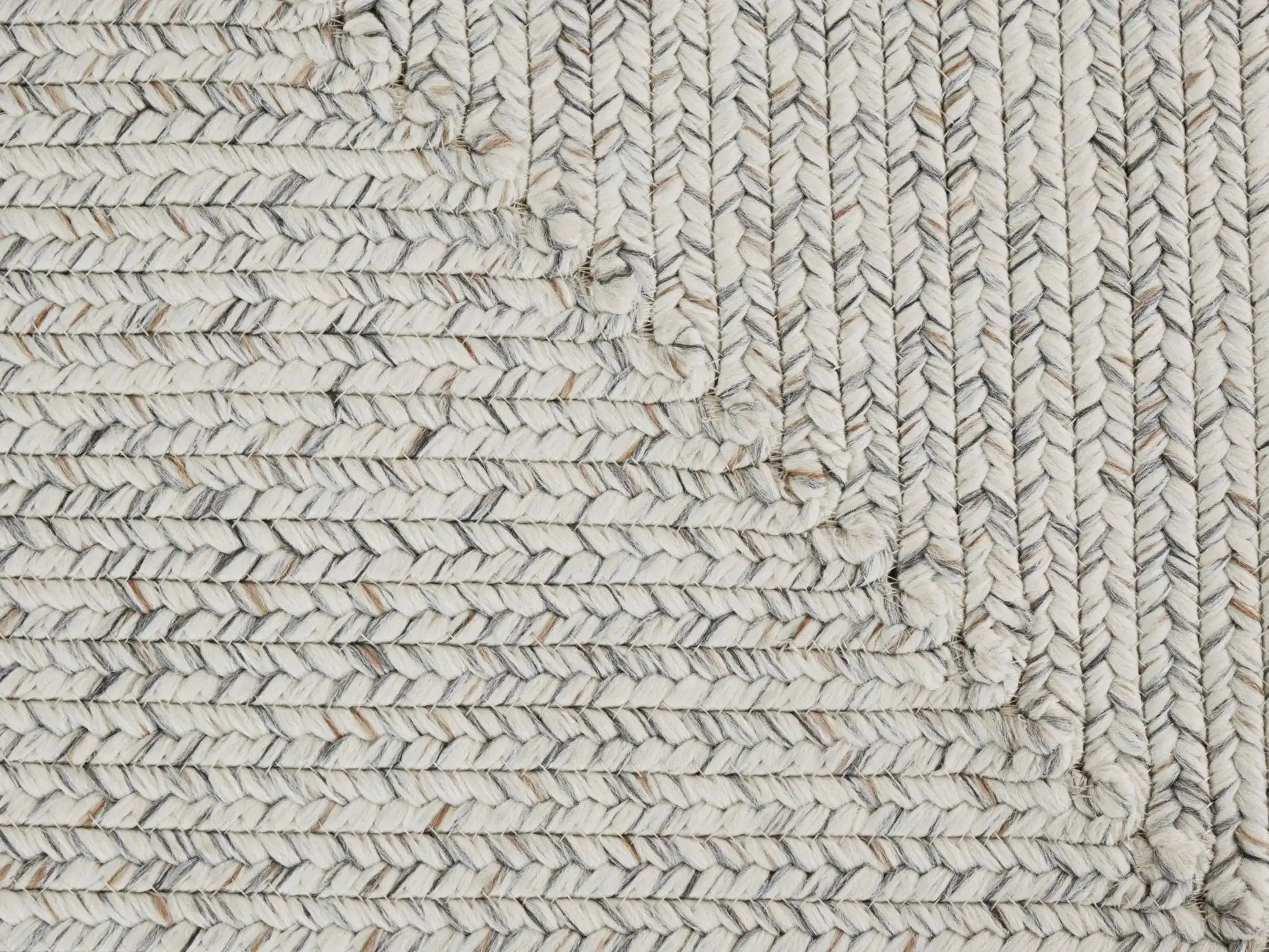 Braided 105553 Trenzado Light Melange Rug - Image 3