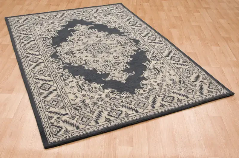 Bronte Shadow Charcoal Beige Rug