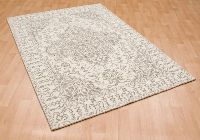 Bronte Silver Cream Rug - Image 2